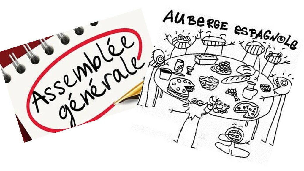 Repas du club et dernière AG du FCL Badminton Feytiat, première AG de Bad Feytiat