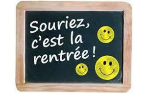 C'est la rentrée ...