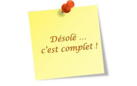 Inscriptions des 6 à 11 ans : nous sommes complets !