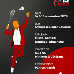 Notre tournoi de novembre